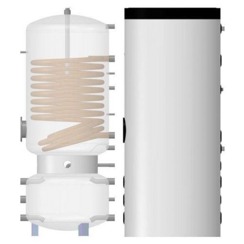 Boiler/Puffer 300-100 litri pentru pompe de caldura - Panouri Fotovoltaice